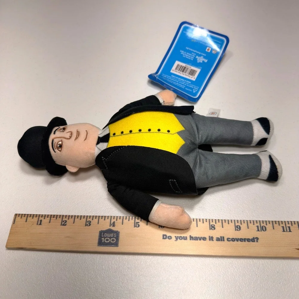 Thomas & Friends Sir Topham Hatt Plush Toy Factory Fat Controller 11 Inch NWT